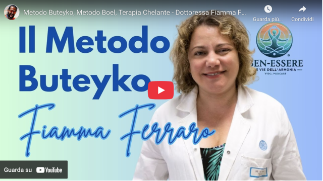 Metodo Buteyko, Metodo Boel, Terapia Chelante – Intervista